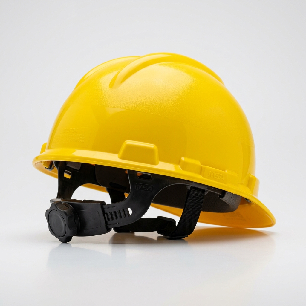 MSA V-Gard Industrial Hard Hat with Fas-Trac III Suspension
